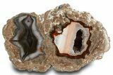 Gorgeous, Polished Baker Ranch Thunderegg Pair - New Mexico #373066-1